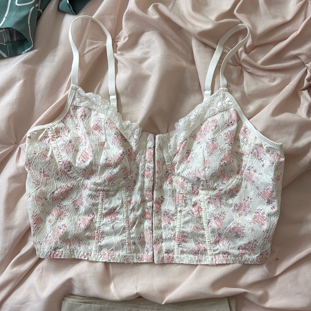 Floral tank top